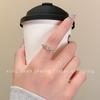 Deseo de Estrella~Anillo de Amor de Estrella Rosa de Cinco Puntas, Anillo Fresco Dulce y Único, Accesorio para Mano Femenino