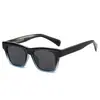 Gafas de Sol Minimalistas Transfronterizas para Hombre y Mujer, Montura Cuadrada, Gafas de Sol Polarizadas de Gama Alta, Tendencia Anti-UV, Patas con Lente Cp Core Modernas