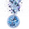 Venta Caliente Transfronteriza 3ml Polvo Brillante Pintado con Diamantes Color Caramelo Polvo Grande Maquillaje de Escenario Maquillaje de Fiesta Maquillaje de Vacaciones
