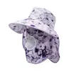 Nuevo Sombrero de Trabajo Visera para el Sol de Verano para Mujer Sombrero para Recolectar Té Se Puede Atar Cola de Caballo Borde Grande Protección Solar Protección del Cuello Sombrero Visera