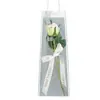 Bolsa de Flores para San Valentín, Empaque de Flores, Bolsa para Ramo, Bolsa de Regalo Popular, Bolsa Tote Transparente Impermeable para Flores