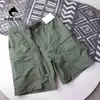 Shorts de Color Sólido de Moda Tendencia con Cinturón de Hebilla Incorporado, Nuevos Shorts Versátiles de Verano para Hombre, Pantalones Deportivos para Exteriores