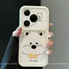 Adecuado para Funda de Teléfono Huawei Pura90 Pro Max, Protección Completa de Lente, P80 Estilo Nuevo Sencillo, Anticaídas, Diseño de West Highland Pintado a Mano