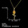Collar para Mujer Transfronterizo Popular Collar de Perlas con Lazo Diseño de Nicho Versátil No se Desvanece Accesorios de Acero de Titanio de Gama Alta