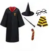 Harry Potter Set de Múltiples Artículos de Harry Corbata Gafas Sombrero Disfraz Bata Mágica Tarjetas Pequeñas Mapa Accesorios Completo