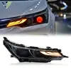 Adequado para modificação do conjunto de farol do Toyota Corolla 17-18 com luzes diurnas de LED e piscas sequenciais