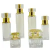 Venta Directa de Botellas Cuadradas de Acrílico de Pared Gruesa para Loción de 50/80 ml y Envases Blancos para Crema de 30/50 g