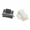 Interruptor Táctil 3X6X4.3 Interruptor de Teclado con Cinta 3X6X4.3 Parche Blanco y Negro 2 Pines Microinterruptor Resistente a la Temperatura