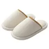Zapatillas de felpa de algodón gruesas para mujer, zapatillas antideslizantes de interior para otoño e invierno para hombre, zapatillas de algodón cálidas y cómodas para el hogar para parejas, de suela suave