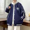 Ropa de Abrigo Primavera y Otoño 2025 para Niños, Chaquetas de Estudiante, Tendencia Juvenil, Tops de Uniforme de Béisbol para Hombre Atractivos y Versátiles