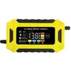Cargador de Pulso Inteligente Transfronterizo 12V6A Sin Mantenimiento Batería de Motocicleta Vehículo Eléctrico Cargador 12V