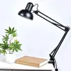 Lámpara de Escritorio Estilo Americano Transfronteriza para Protección Ocular, Uñas y Extensiones de Pestañas; Lámpara de Escritorio para Estudio, Lectura y Trabajo; Lámpara de Escritorio Plegable con Clip para Protección Ocular