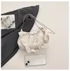 Bolsas Populares de Este Año para Mujer 2025 Nuevo Nicho Francés Bolso Nube Plegado Bolso Cruzado de Cadena Versátil de Alta Gama