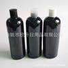 Botella Qiuqiu 500ml negra botella oscura botella de medicina 500ML tapa a presión hombro redondo botella PET botella de esencia