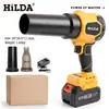 Soplador de batería de litio sin escobillas de 21V, Nuevo modelo transfronterizo, Soplador de barrido de hojas portátil industrial y doméstico de alta potencia