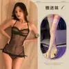 Lencería Transparente Coqueta y Sexy, Vestido de una Pieza Transparente con Cuello Halter, Conjunto de Tentación Apasionada sin Espalda, Encantador