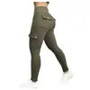 Pantalones de yoga fitness de cintura alta para levantar glúteos para mujer de Amazon transfronterizos para deportes al aire libre y correr con múltiples bolsillos