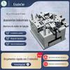 Manga de eixo de nylon modificada com carga, resistente a altas temperaturas, cremalheira de engrenagem moldada por injeção de POM, acessórios industriais, fabricação de moldes