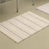 Estilo Ins Cuadros Rayados Coreanos Alfombrillas para Piso de Baño Alfombrillas Absorbentes para Pies de Hogar Resistentes a Manchas y al Desgaste Alfombras para Sala de Estar