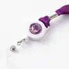 Cordón retráctil personalizado con hebilla de fácil extracción, cordón para transferencia de calor, cordón para teléfono móvil, cordón de poliéster con logotipo