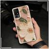 Adecuado para Funda de Teléfono Móvil Tcl Color Puro Borde Completo Carcasa Blanda Nueva Creativa para Mujer Simple Lujo Silicona Refrigerante Pintura al Óleo