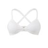 Sutiã Camisola Esportiva Estilo Puramente Sexy com Belas Alças Cruzadas nas Costas, Camisola Acolchoada e Sexy para Mulheres