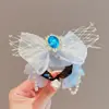 Diadema de Corona de Princesa para Niñas, Peinado de Moño Infantil, Pasador de Pedrería para Niña Pequeña, Sujetador de Cola de Caballo para Niñas para la Parte Posterior de la Cabeza