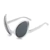 Talla de Arena parodia alienígena gafas divertidas marco multicolor bola fiesta gafas de sol divertidas exageradas gafas de sol