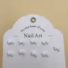 Novos Acessórios para Nail Art de Resina Gravata Borboleta Acessórios de Unha DIY Brincos Capa de Celular Acessórios de Unha Vestíveis