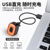 Luz Trasera de Bicicleta Sensor Inteligente Luz de Freno Equipo de Ciclismo Carga USB Bicicleta de Montaña Carretera Luz de Advertencia Ciclismo Nocturno