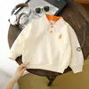 Sudadera para Niños, Nuevo Estilo Primavera y Otoño 2026, Ropa Casual de Primavera para Niños Mayores, Top de Moda Estilo Urbano, Camiseta Base