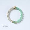 Pulseira de Bodhi Tianshan Cui estrela lua pulseira de ágata fonte de sal abóbora pulseira de contas de transferência joias de jade dongling atacado