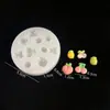 Molde de Silicona DIY para Hacer Formas Pequeñas de Calabaza, Durian, Frutas, Sandía y Durazno