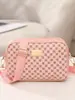 Bolso Pequeño Sencillo 2025 Nuevo Bolso de Moda para Mujer Bolso de Hombro Cruzado Bolso Cuadrado Pequeño con Estampado de Lunares Moderno Venta al por Mayor
