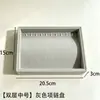 Bandeja de Almacenamiento para Joyería de Terciopelo en Stock, Joyero, Bandeja de Exhibición para Joyería, Caja de Almacenamiento de Escritorio Tipo Cajón, Estilo Minimalista Ins