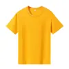 Camiseta Masculina 100% Algodão, Camisa Cultural Gola Redonda, Uniforme de Classe, Uniforme de Trabalho, Uniforme de Grupo, Moletom Liso, Camiseta de Manga Curta 180g com Estampa de Logo