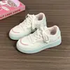 Tênis Warrior Feminino 2026 Verão Malha Fina Respirável Casual Moda Sapatos Brancos Y