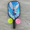 Raquete de Pickleball Sm001-1 de Fibra de Vidro Conjunto de Esportes ao Ar Livre para Crianças e Adultos