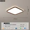Luz de techo LED de espectro completo que protege los ojos para habitaciones, estilo de mediados de siglo, estilo wabi-sabi, para sala de estar, comedor, dormitorio, lámparas Zhongshan