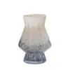 Jarrón Retro Europeo Fenton Vidriera Florero Contenedor para Arreglo Floral Hidropónico de Escritorio Decoración de Mueble de TV Entrada