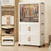 Armario para Bebé Engrosado Gabinete de Almacenamiento de Ropa Infantil Armario Plegable para Ropa Infantil Uso en Dormitorio Hogar Gabinete Plegable para Almacenamiento de Ropa