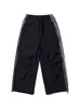 Nuevos Pantalones Casuales de Bordado de Letras Estilo Transfronterizo para Mujer, Casual de Calle Holgados de Pierna Ancha Versátiles Rectos