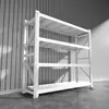 Estanterías de almacenamiento de alta resistencia para almacenes, estanterías de almacenamiento de varios niveles de pie para uso doméstico, supermercados comerciales y servicios de mensajería, con capacidad de carga súper fuerte.