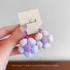 Nuevas Gomas para el Cabello Dulces Florales Estilo Coreano Set de Tela para Niños, Pinzas para el Fleco Lateral, Bandas Elásticas para el Cabello de Bebé para Niñas
