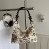 Bolso Cuadrado Pequeño Estilo Chino al por Mayor para Mujer, Nuevo Modelo Verano 2026, Bolso de Hombro Bordado a Cuadros, Bolso de Axila de Gama Alta