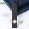Separador de sándalo con incrustaciones de cobre, celosías de ventana, separador de viento, separador de madera, sándalo púrpura grabado, grabado láser dorado, regalo