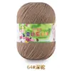 Hilo de proteína de seda, hilo de algodón para bebés, ovillos de hilo, hilo para bebés y niños, hilo para suéteres, gorros, zapatos, muñecas, crochet, tejido DIY y bolsos