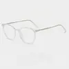 Armazones de Lentes de Prescripción a la Moda, Armazones Retro Transversales, Versátiles para un Look Natural, Sensación de Alta Gama, Bloqueo de Luz Azul