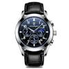 Reloj de cuarzo de moda para hombre, multifuncional, resistente al agua, de marca suiza, con explosiones de comercio exterior en vivo, una generación de cabello