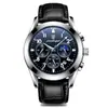 Marca Suiza Impermeable Multifuncional Reloj para Hombre de Moda Tendencia Reloj de Cuarzo Transmisión en Vivo Dropshipping